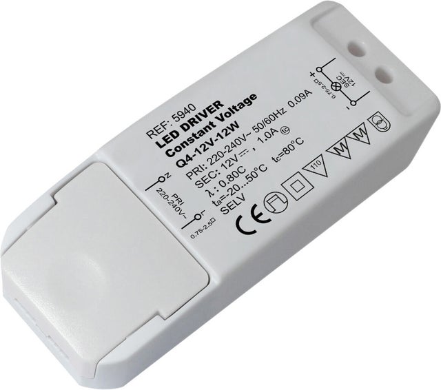 alimentation 12V 12W GU5,3 non dimmable
