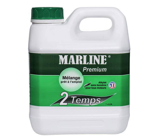  Melange Alkylate pour moteur 2 temps - 2 L MARLINE PREMIUM