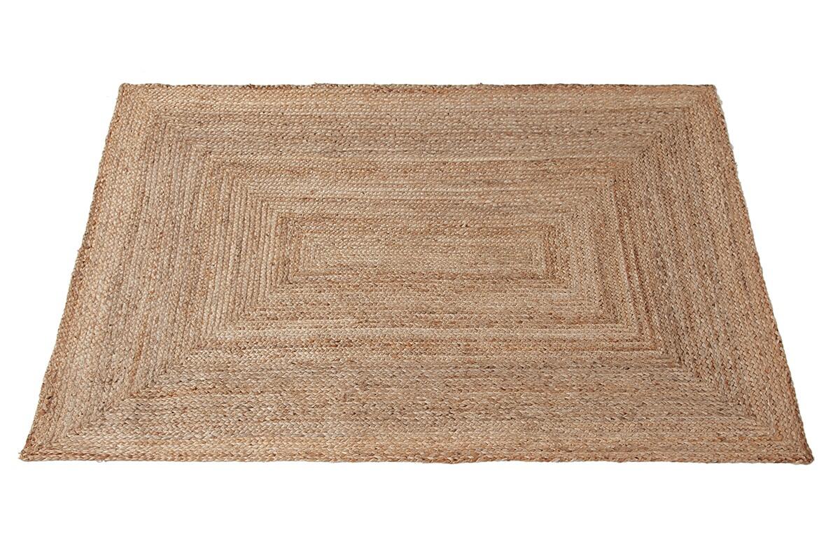 Tappeto Frame in juta giallo / dorato, L 300 x L 200 cm - 4