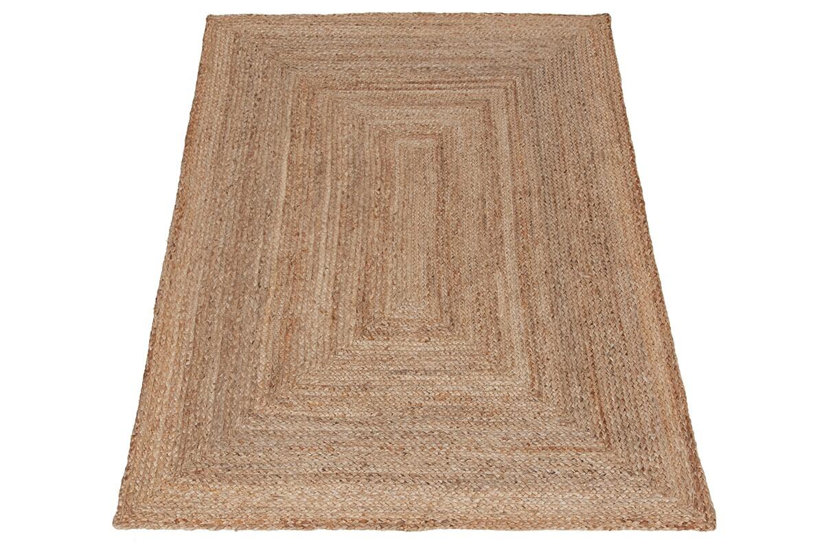 Tappeto Frame in juta giallo / dorato, L 300 x L 200 cm - 3