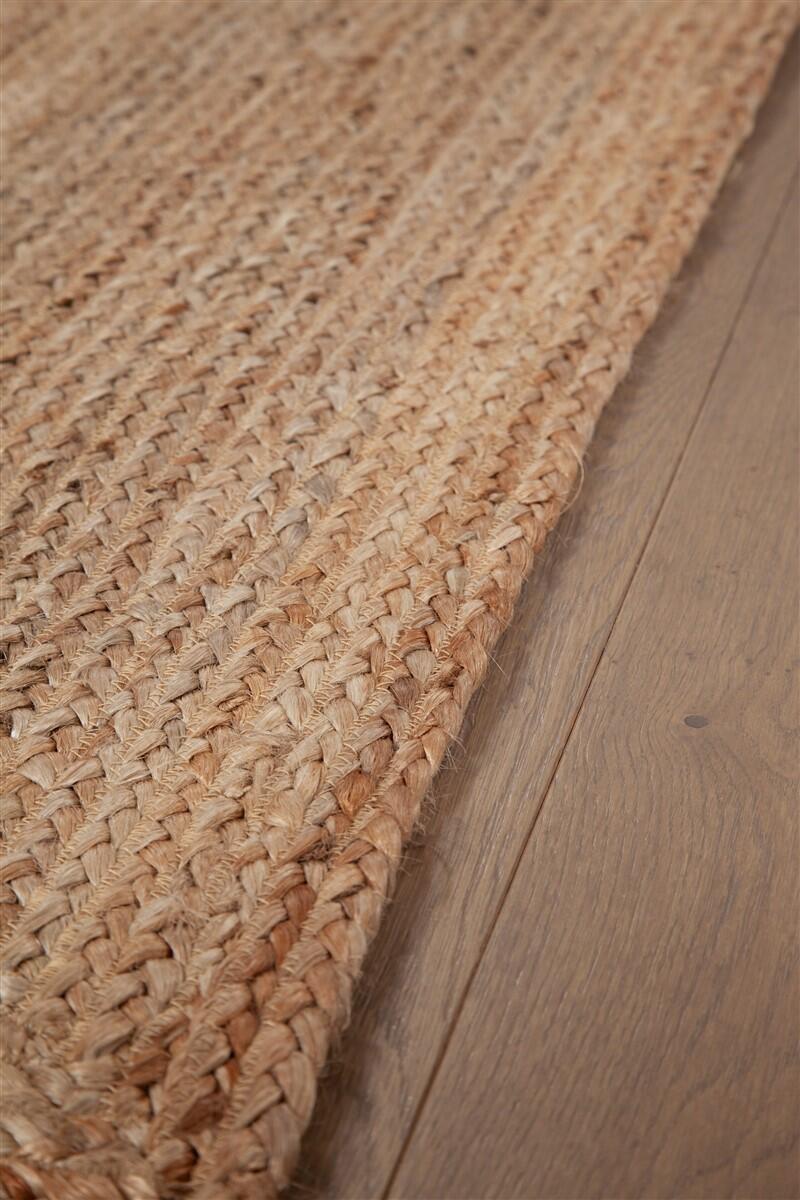 Tappeto Frame in juta giallo / dorato, L 300 x L 200 cm - 6