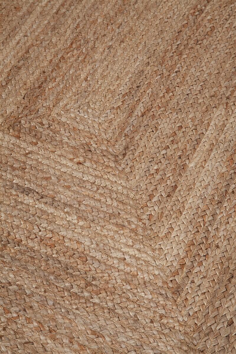 Tappeto Frame in juta giallo / dorato, L 300 x L 200 cm - 5