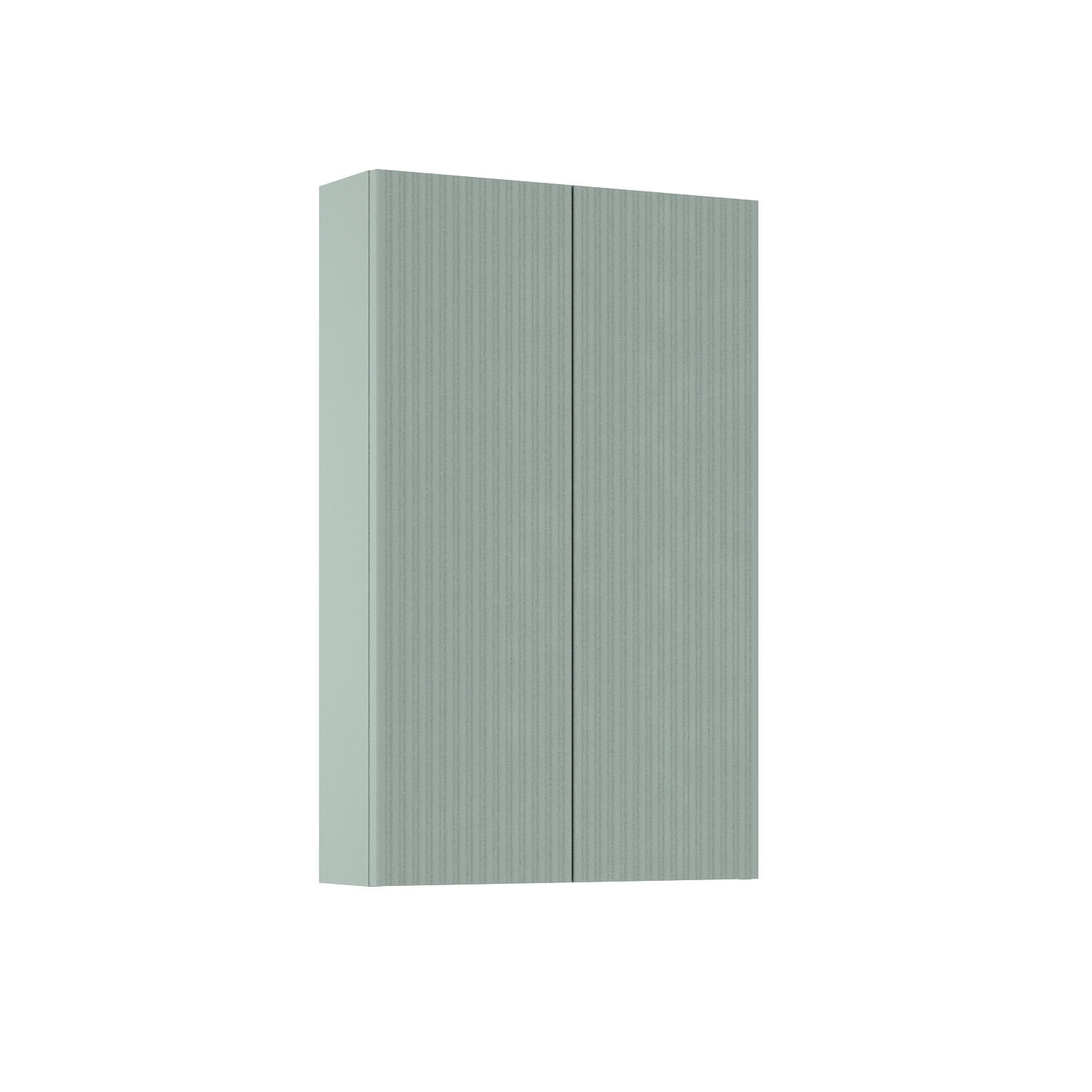 Armario de baño lignes verde mineral 50x80x15 cm