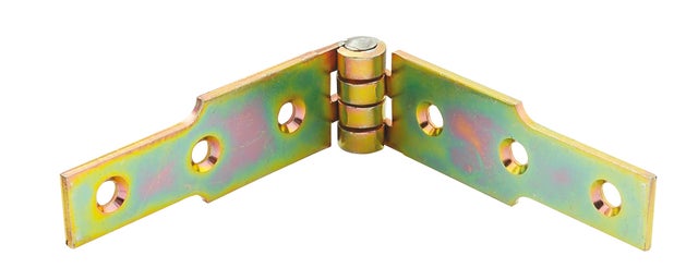 Charnière à congé acier zingué bichromaté l.35 x H.220 mm - CHAINEY
