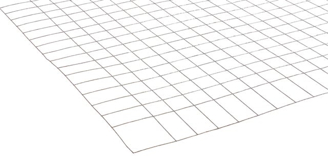Treillis soudés, maille 5 x 5 cm Diam.1,75 mm L.2 x l.1 m 