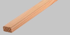 Battement (couvre joint) sapin 45 x 20 mm Long.2,4 m