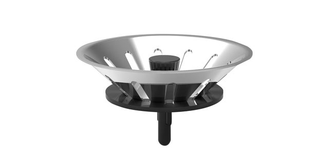 Panier manuel inox Diam.75 mm pour bonde Diam.90 mm - VALENTIN
