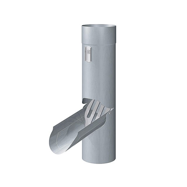 Récupérateur d'eau classic naturel L.390 x Diam.80 mm - RHEINZINK