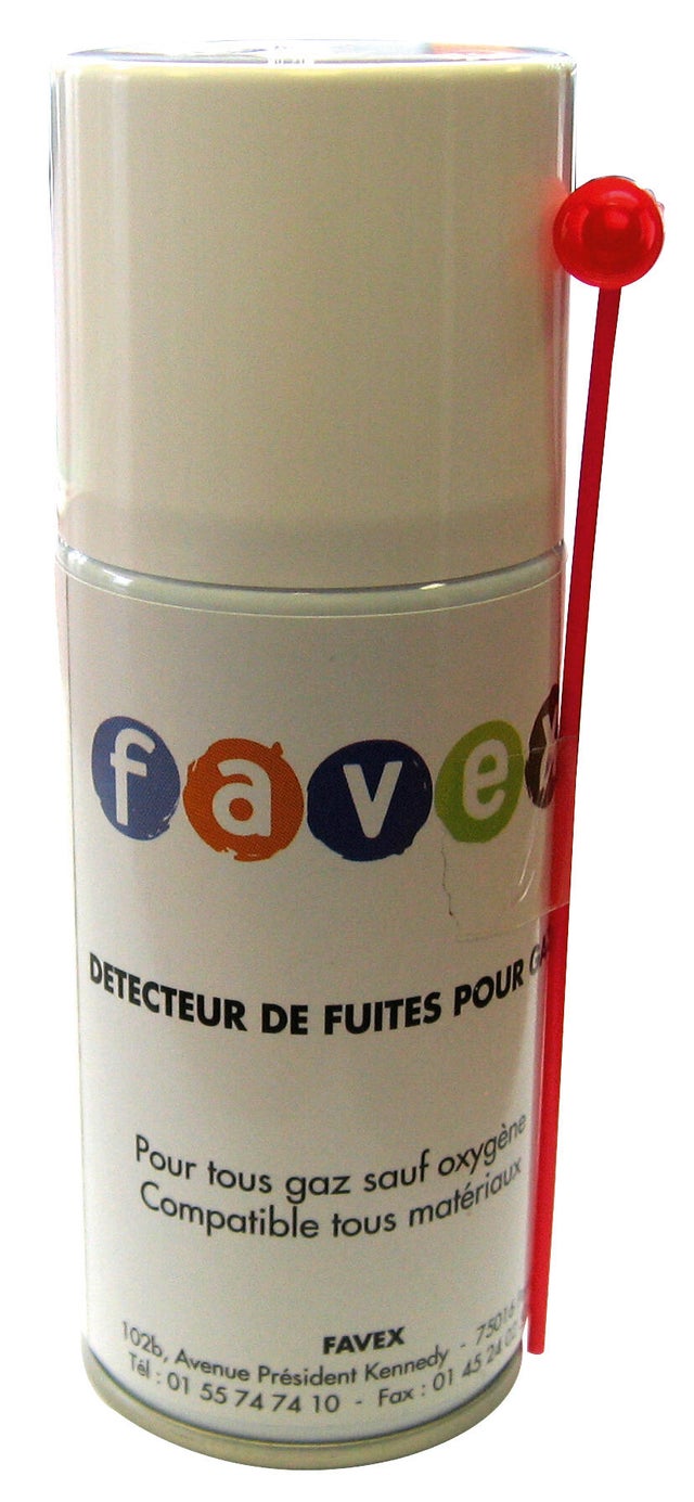 Bombe detecteur de fuite tout gaz 125 ml