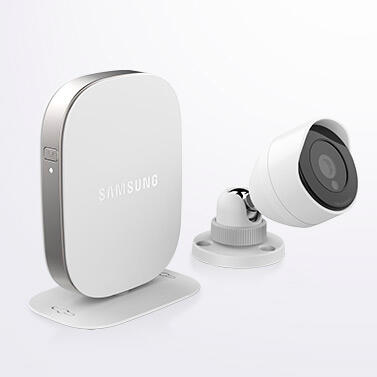 Kit caméra de surveillance extérieur sans fil Wi-Fi - SAMSUNG