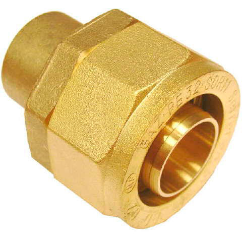 1 raccord pe gaz d32 a braser cuivre d22 gaz naturel