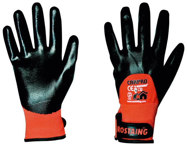 Gants carreleur étanches gris T.9 Carpro - ROSTAING 