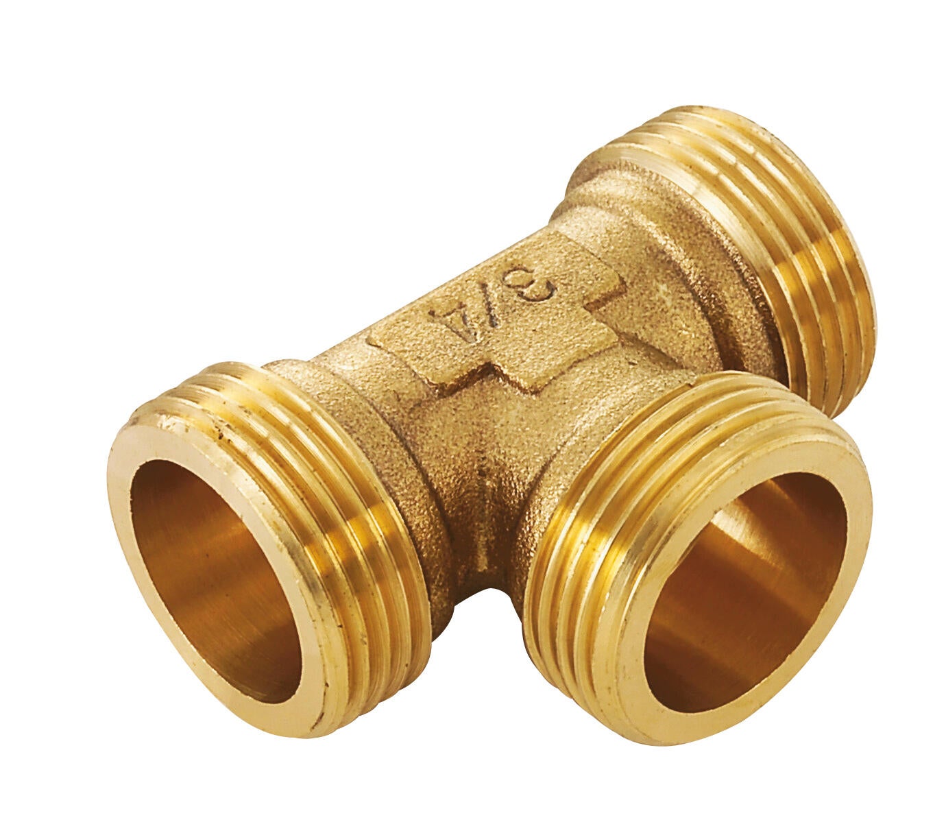 Raccord té mâle M.12X17(3/8'') cuivre à visser - (lot de 2) - 2