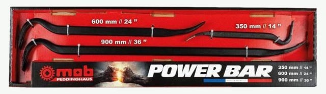 Lot 3 power bar 350 / 600 / 900mm mob