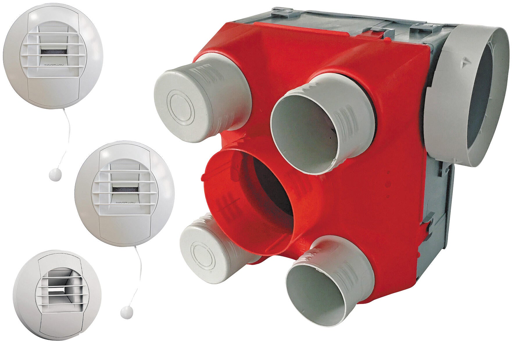 Kit vmc simple flux hygroreglable hygropt'air | Bricoman