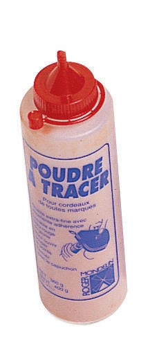 Poudre à tracer rouge 400 g - MONDELIN