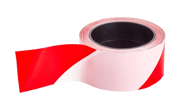 Ruban de chantier L.100 m x l.5 cm - TALIAPLAST