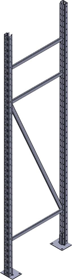 Echelle Prorack EZ démontée L.2100 x 600 mm - PROVOST