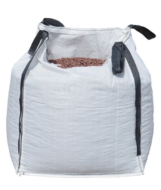 Big bag gravier schiste rouge gris 6/20 mm, 0,63 m³ environ 1 tonne