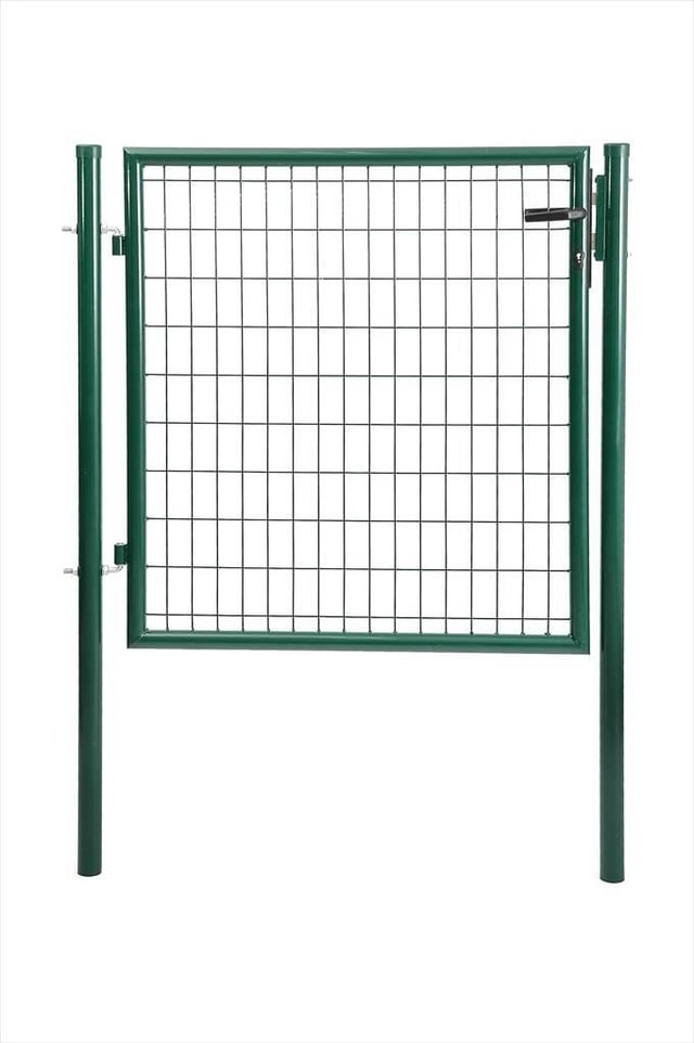 Portillon grillagé vert H.150 x l.100 cm Résidence