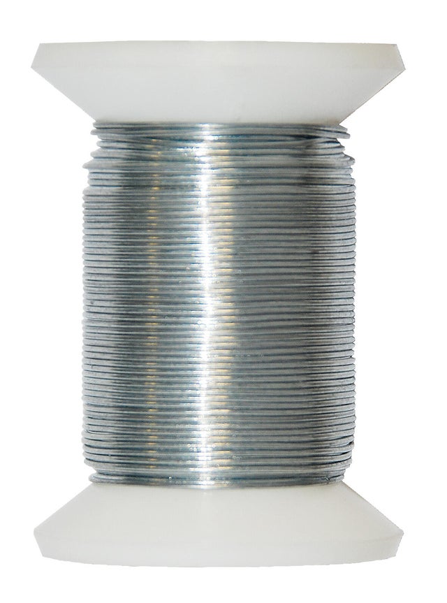 Fil metallique ac.galvanise d0.3mm l.50m