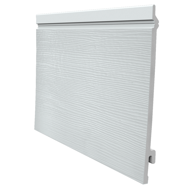 Lot de 6 clins PVC gris ciment l.17 x L.320 cm Fortex - FREEFOAM