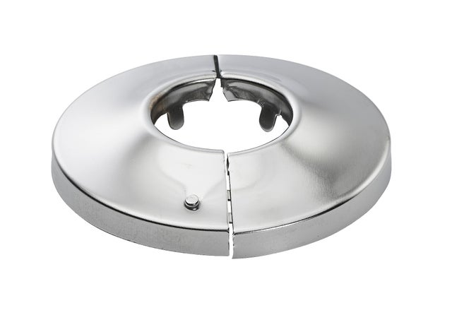 2 rosaces ouvrantes ø14 inox chromé