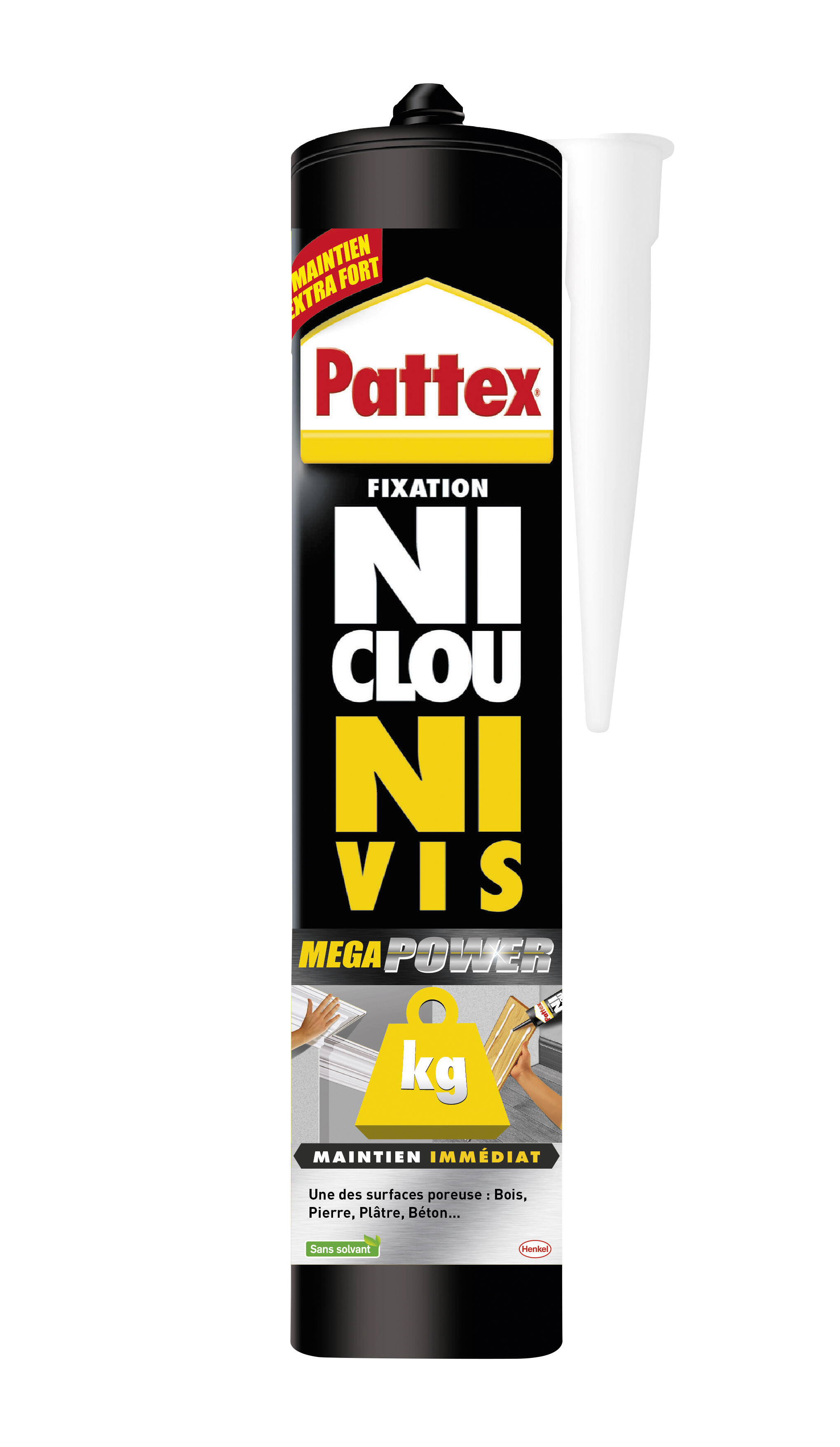 Fixation mega power 370 g Ni Clou Ni Vis - PATTEX - 3
