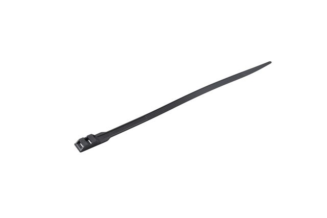 Lot de 25 colliers de fixation noir 9 x 260 mm