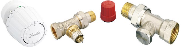 Kit robinet thermostatique droit RA2990 - DANFOSS