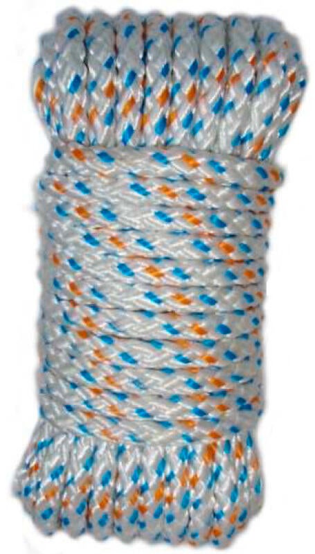 Corde polyester tressée Diam. 3,8 mm Long. 20 m 