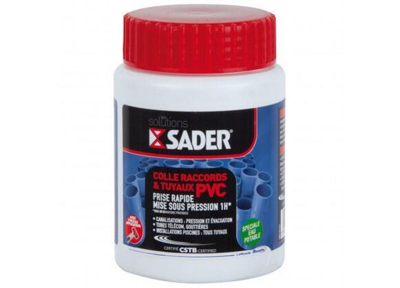 Colle tuyau pvc avec pinceau 500 ml - SADER