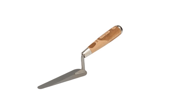 Truelle langue de chat en acier trempé L.14 cm