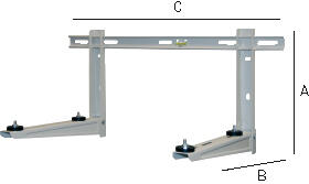 Support equerre 140kg - THERMIMPORT