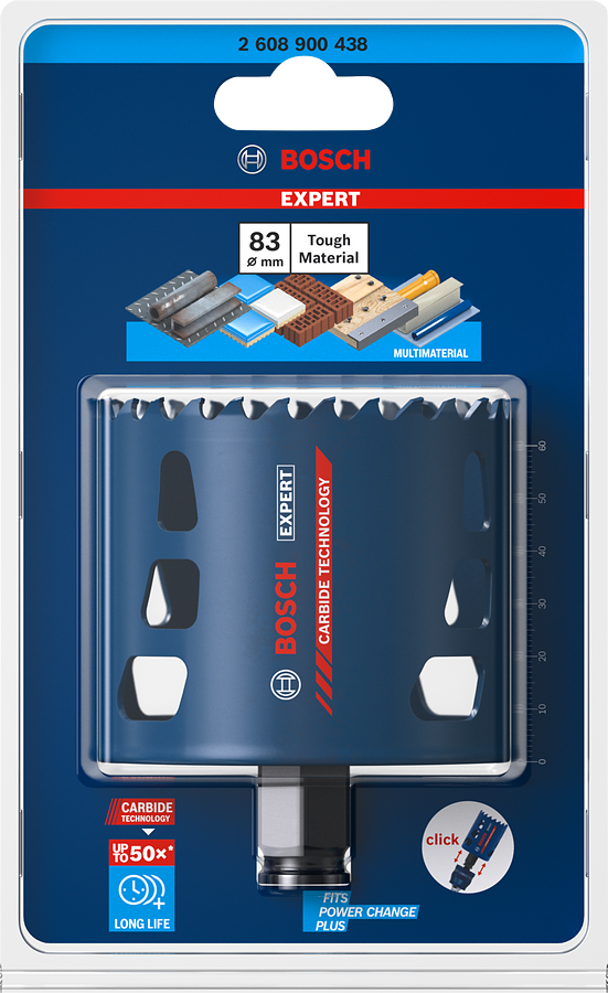 Scie cloche multi-matériaux Diam.83 mm - BOSCH 