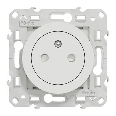 Prise de courant 2P+T affleurante ODACE - SCHNEIDER ELECTRIC
