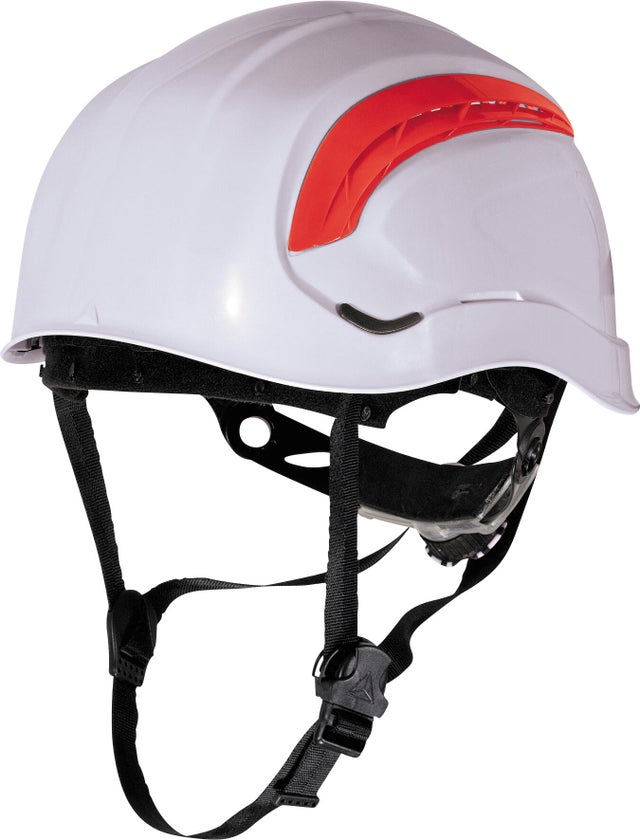 Casque de chantier ventilé blanc - DELTA PLUS