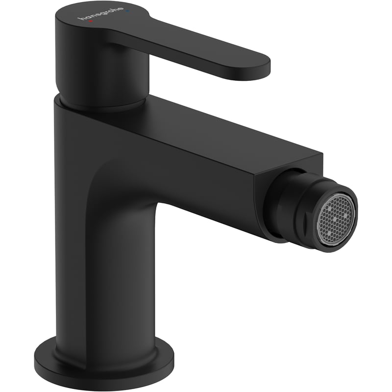 Bateria bidetowa Stamis S Czarna Hansgrohe