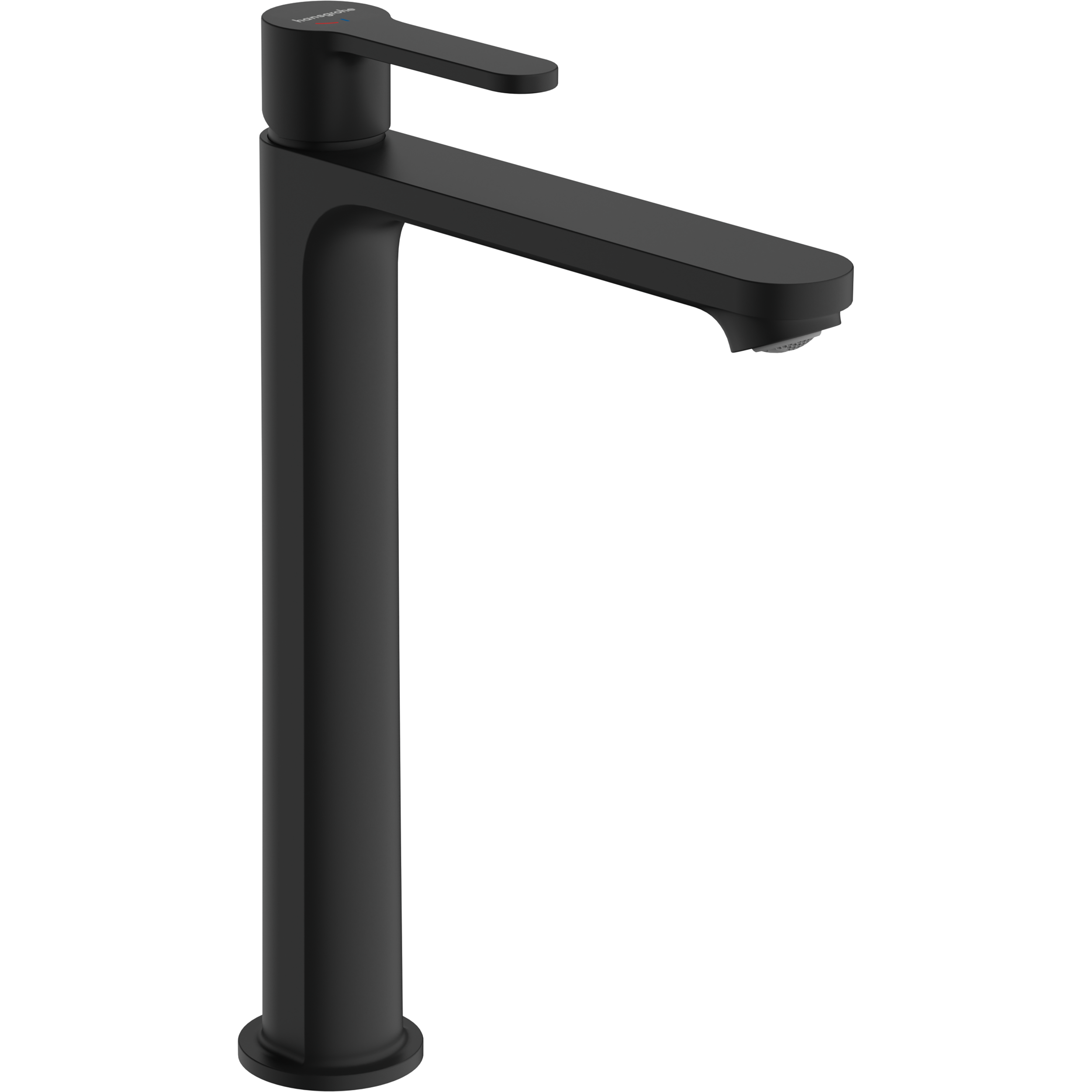 Bateria umywalkowa czarna 29.6 cm Stamis Cool Start Hansgrohe