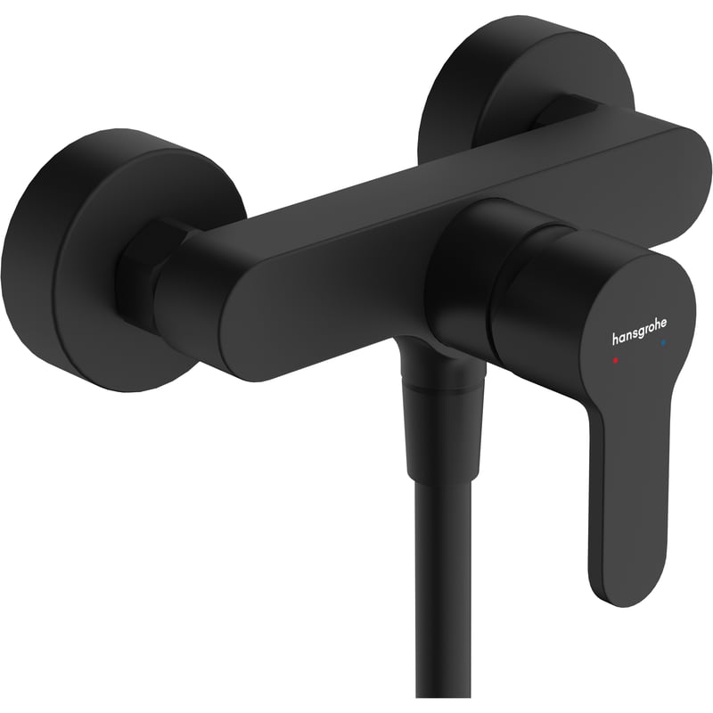 Bateria prysznicowa Czarna Stamis Hansgrohe