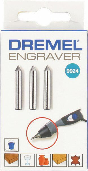 Lot de 3 pointes carbure pour 290 - DREMEL