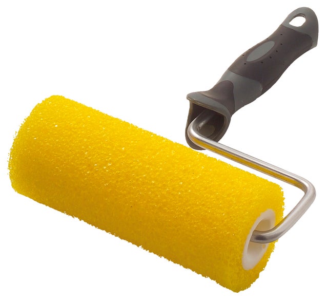 Rouleau à crépir mousse nid d'abeille grain fin Long.180 mm pour façade - KENSTON