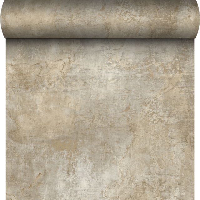 Tapeta Macedonian Wall Beton beżowa winylowa na flizelinie