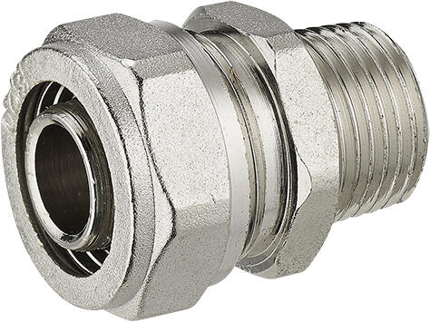 Raccord mâle M.12x17(3/8'') multicouche à compression Diam.16 mm