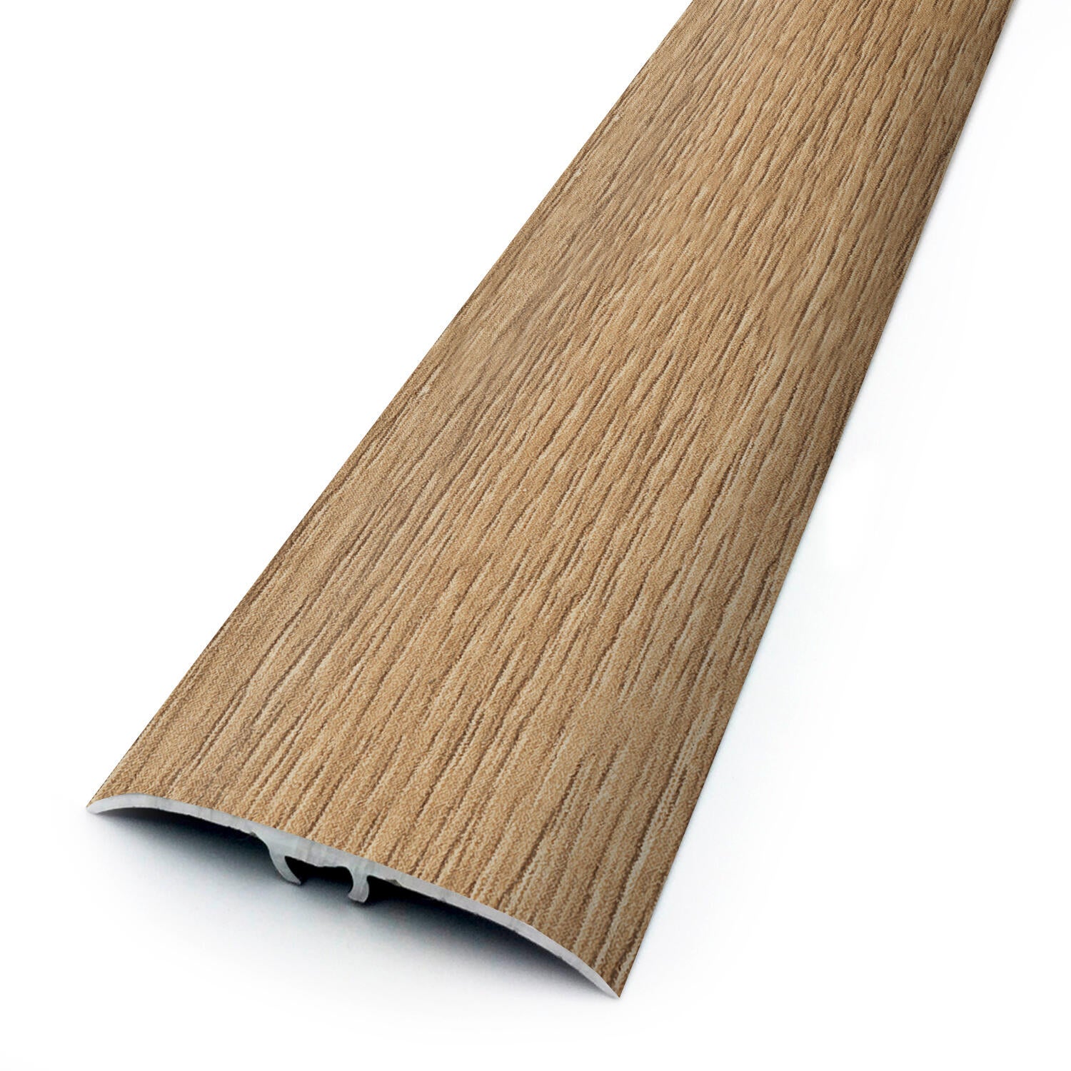 Barre de seuil aluminium chêne à visser L.93 x l.4,10 cm Manoir - 7