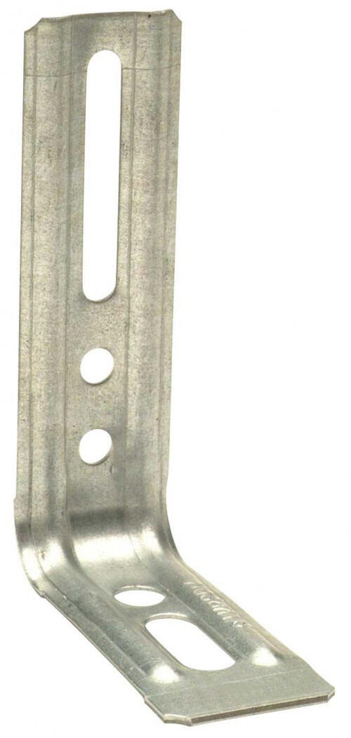 Equerre nervurée droite 55 x 70 x 30 x 1,5 mm