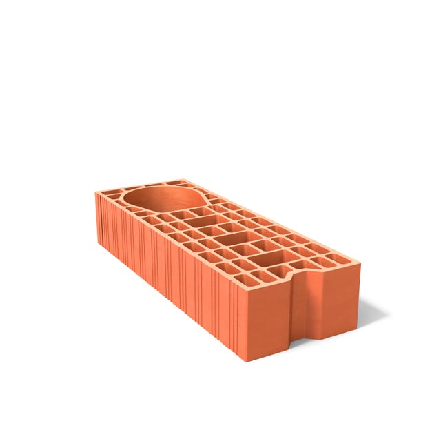 Brique de construction poteau NF l.20 x L.56 x H.10.7 cm 