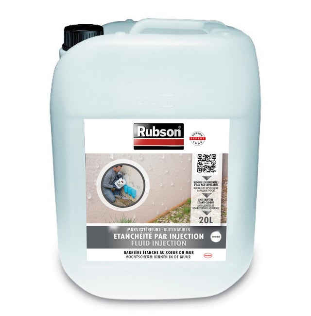 Bidon d'étanchéité par injection 20 L - RUBSON