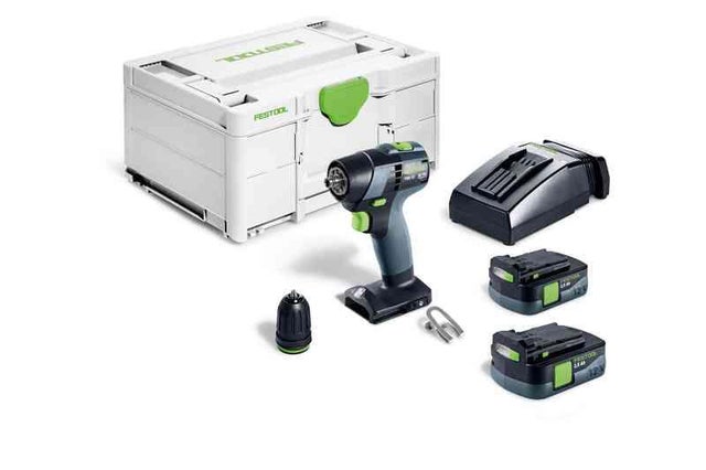 Perceuse Visseuse sans fil 12V TXS 12 + 2 x 2,5Ah PLUS - FESTOOL