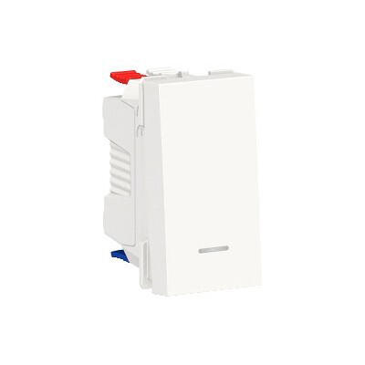 Interrupteur va et vient lumoneux blanc Unica - SCHNEIDER ELECTRIC